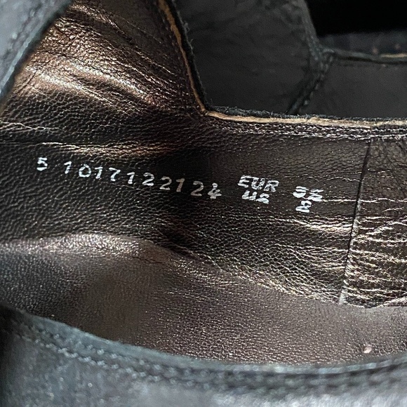 Mephisto Women's US 8‎ Black Leather Heeled Mary Jane Clogs Comfort Shoes - Picture 8 of 10